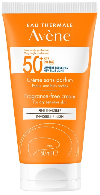 AVENE SOLAR SPF 50+ Creme S/ Perfume 50 ml
