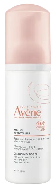 AVENE Cuid.Essenciais Mousse de limpeza 150 ml