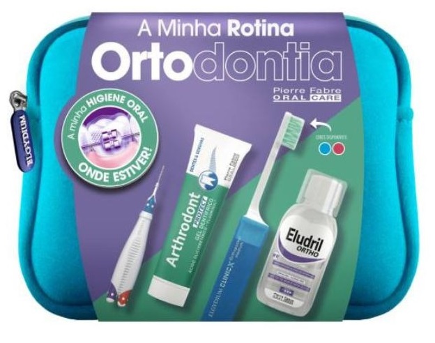 ELGYDIUM Kit Ortodôntico de Viagem (Esc+dent+escov