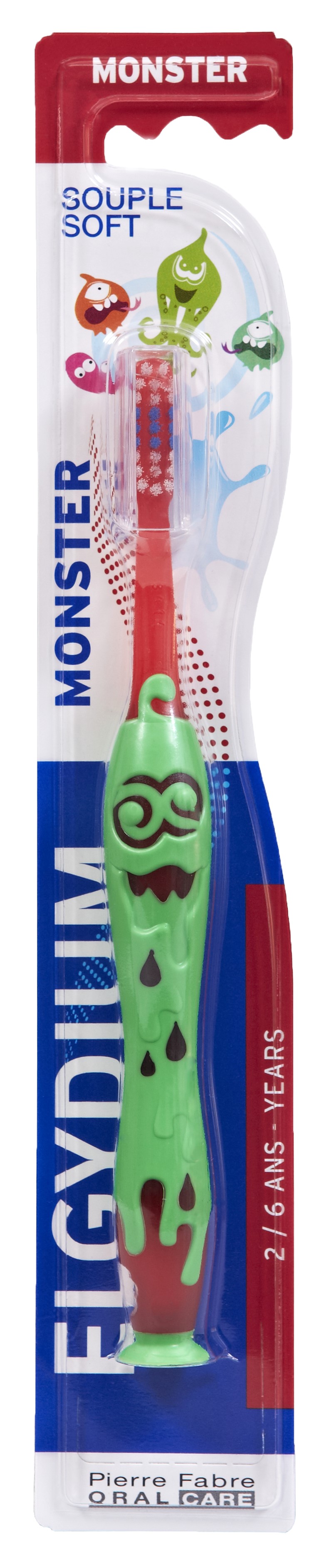 ELGYDIUM KIDS Escova Dentes (2-6 anos) MONSTER