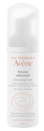 AVENE Cuid.Essenciais Mousse de limpeza MAT 50 ml
