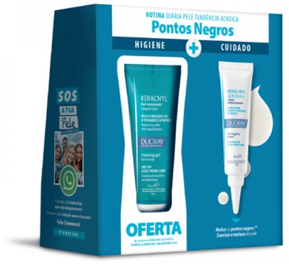 DUCRAY KERACNYL Glycolic+ Creme OFERTA Gel 40 ml