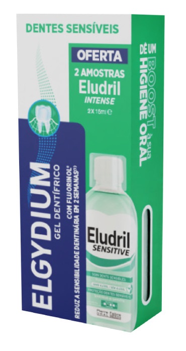 ELGYDIUM Dentífrico Dentes Sensíveis 75ml+Eludril