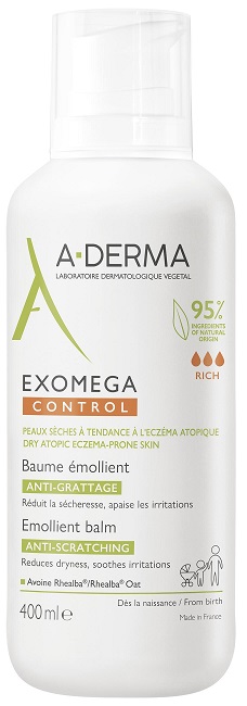 A-DERMA EXOMEGA Bálsamo Emoliente 400ml (ATOPIA)