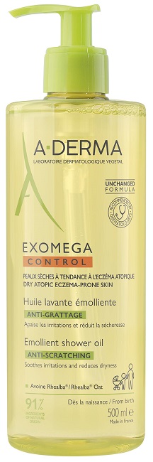 A-DERMA EXOMEGA Duche Óleo Emoliente 500 ML(ATOPIA