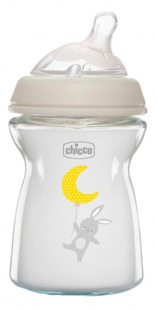 CHICCO Biberao de Vidro NaturalFeeling 250 ml 0M+